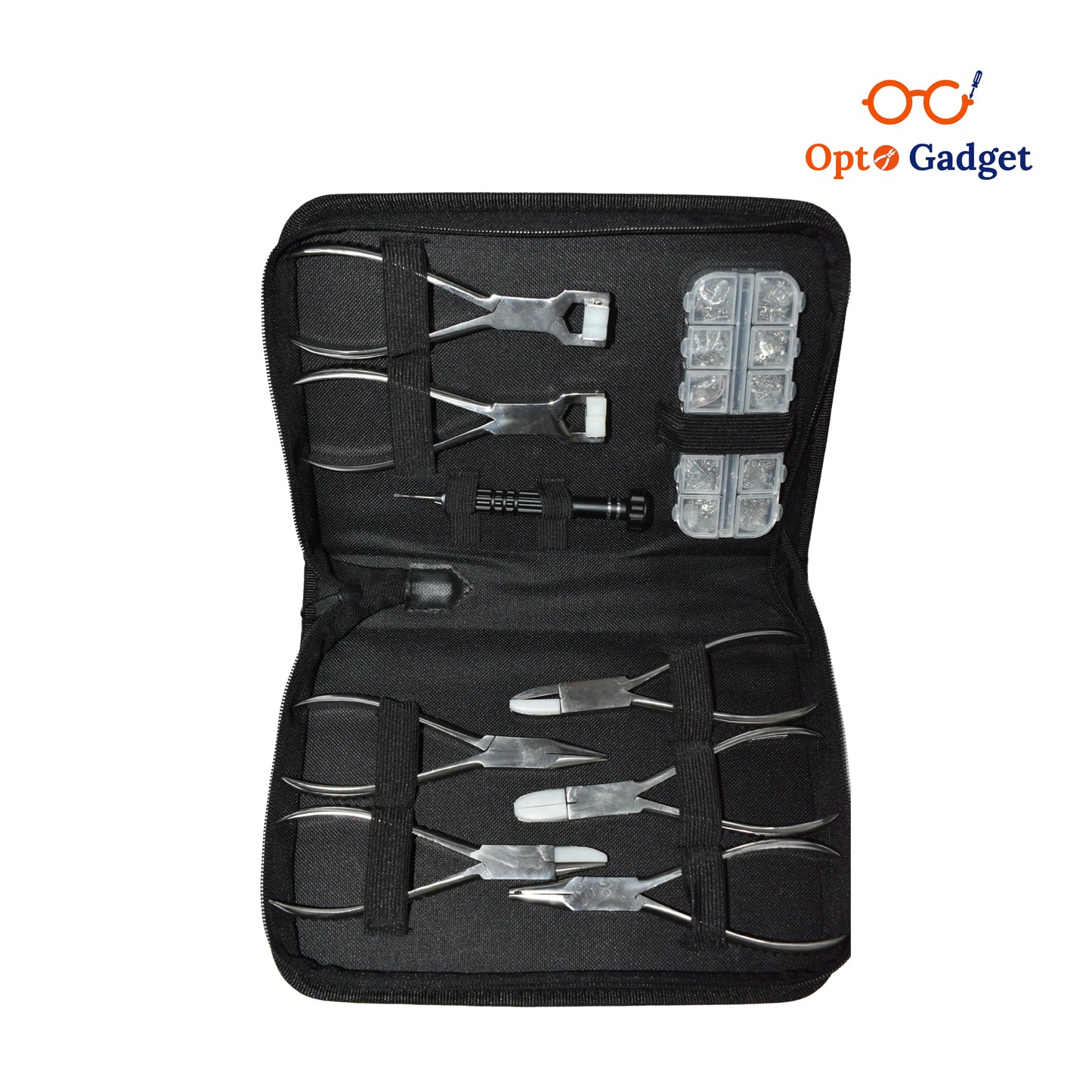 Valise d'Atelier Pro - Set Complet 7 Pinces, Tournevis & Kit de Visserie (PRIX HT)