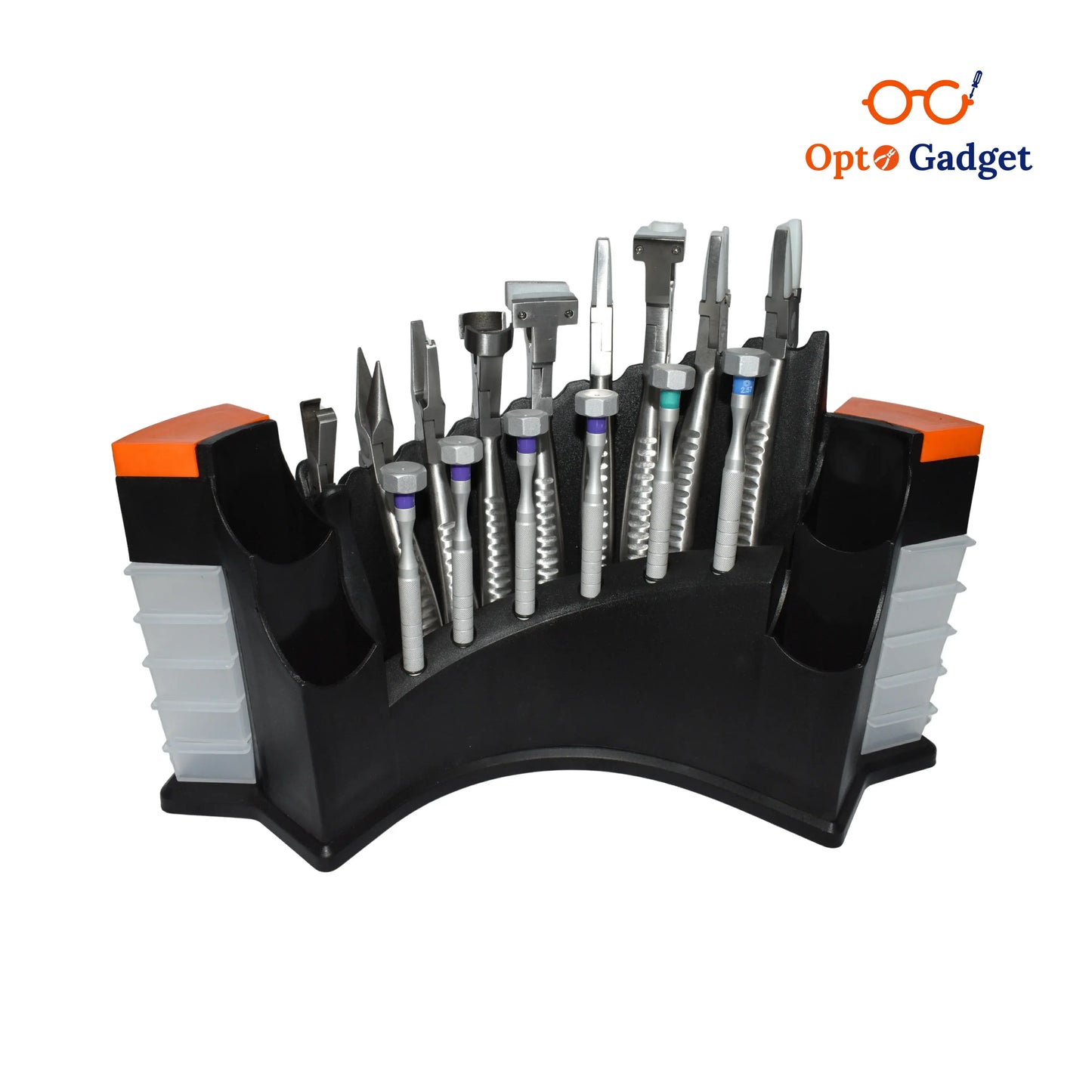 Station d'Atelier Complète Pro - 9 Pinces, 6 Tournevis, Kit Visserie & Support ( PRIX HT)